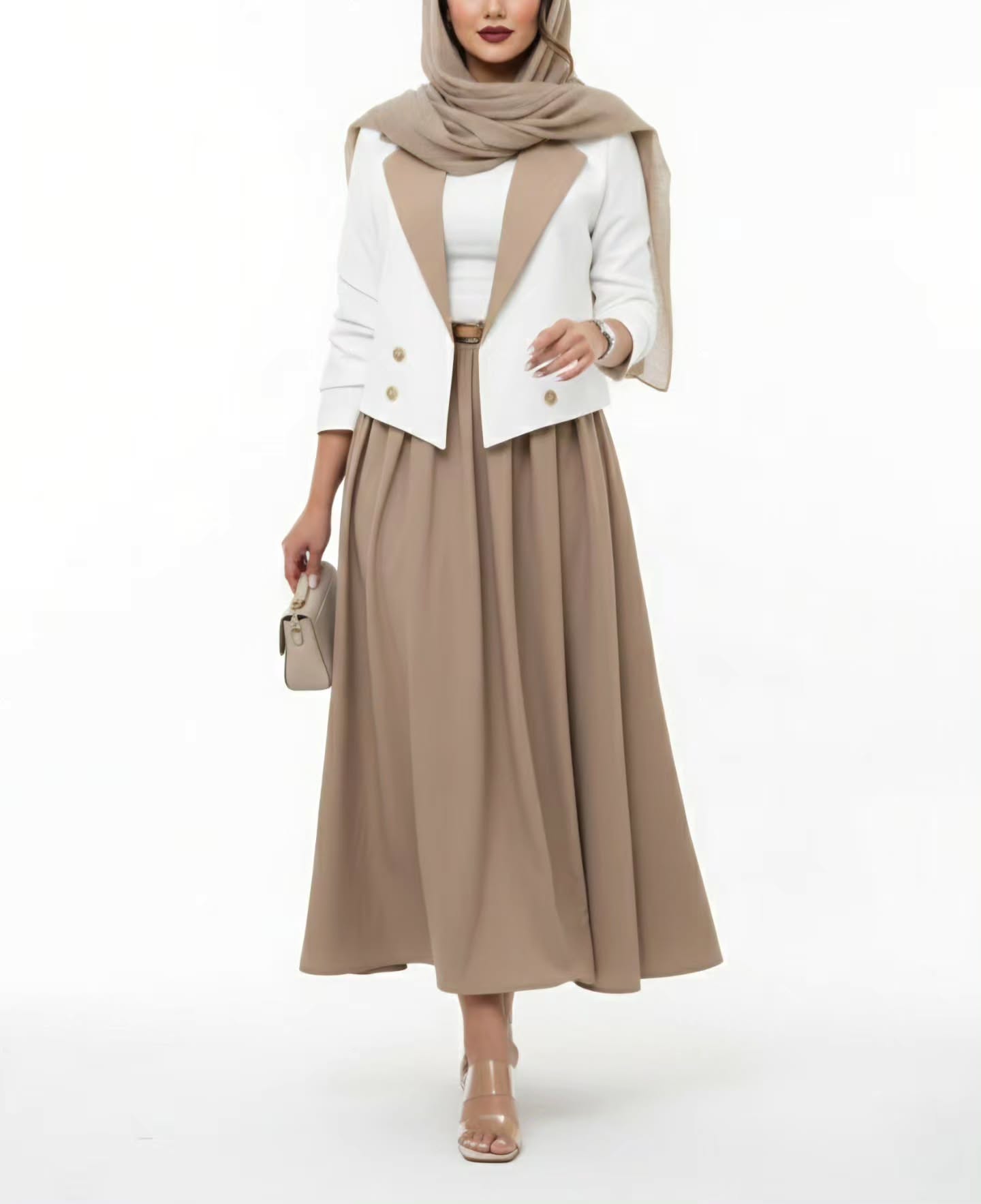 کت دامن کتان کجراه