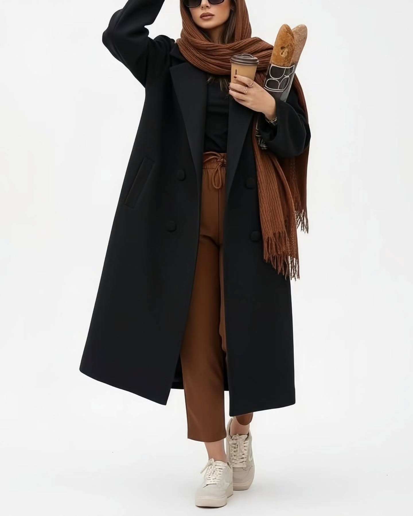 پالتو فوتر بلند و گرم 