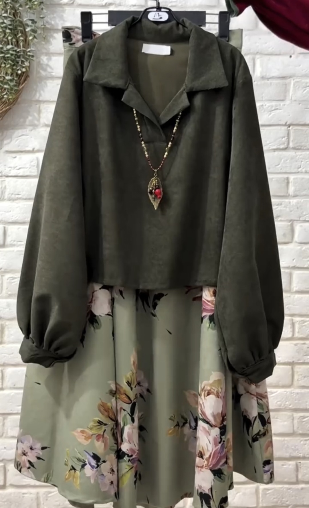  شومیز دامن کتان کجراه