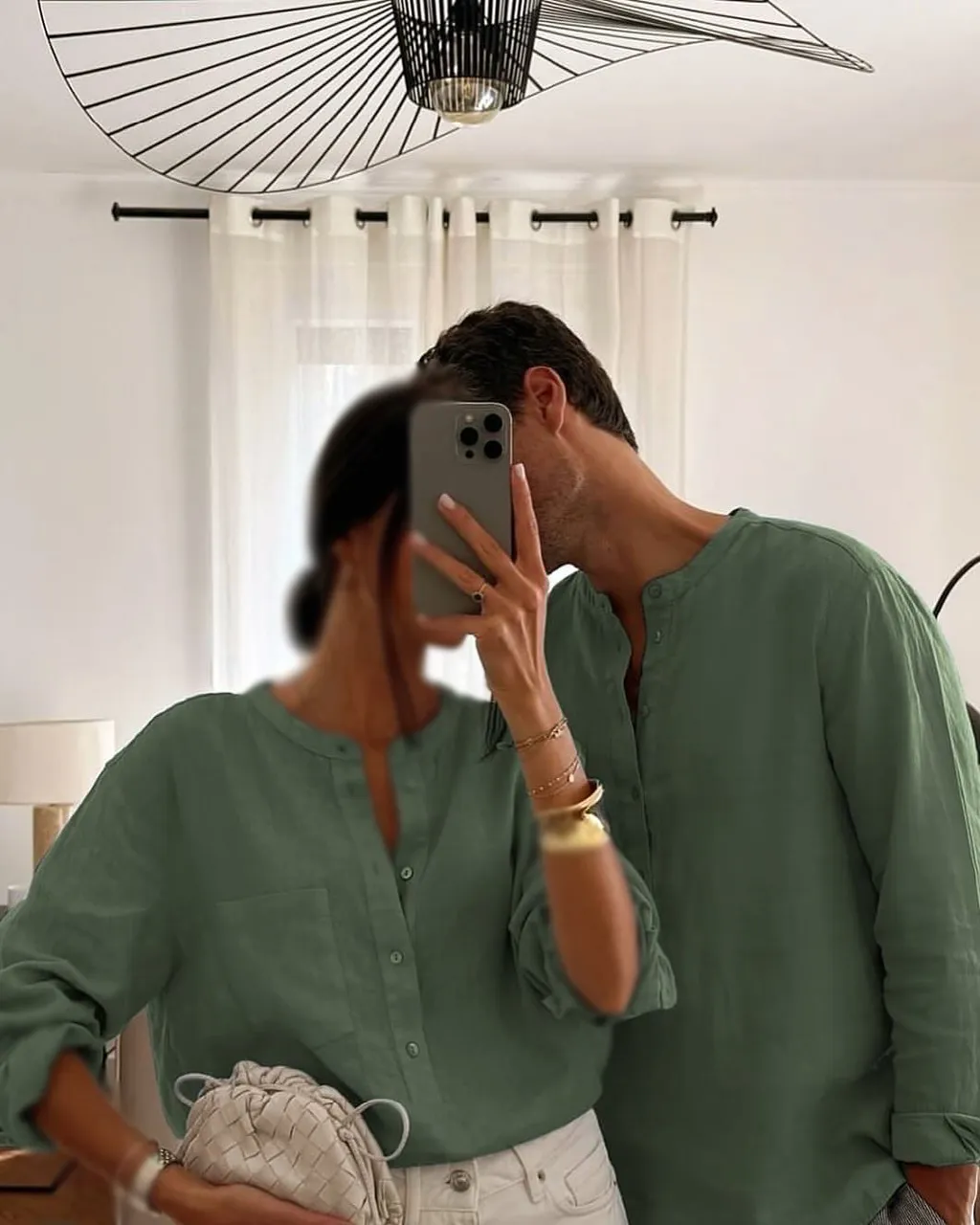 ست شومیز لینن‌پنبه زنانه