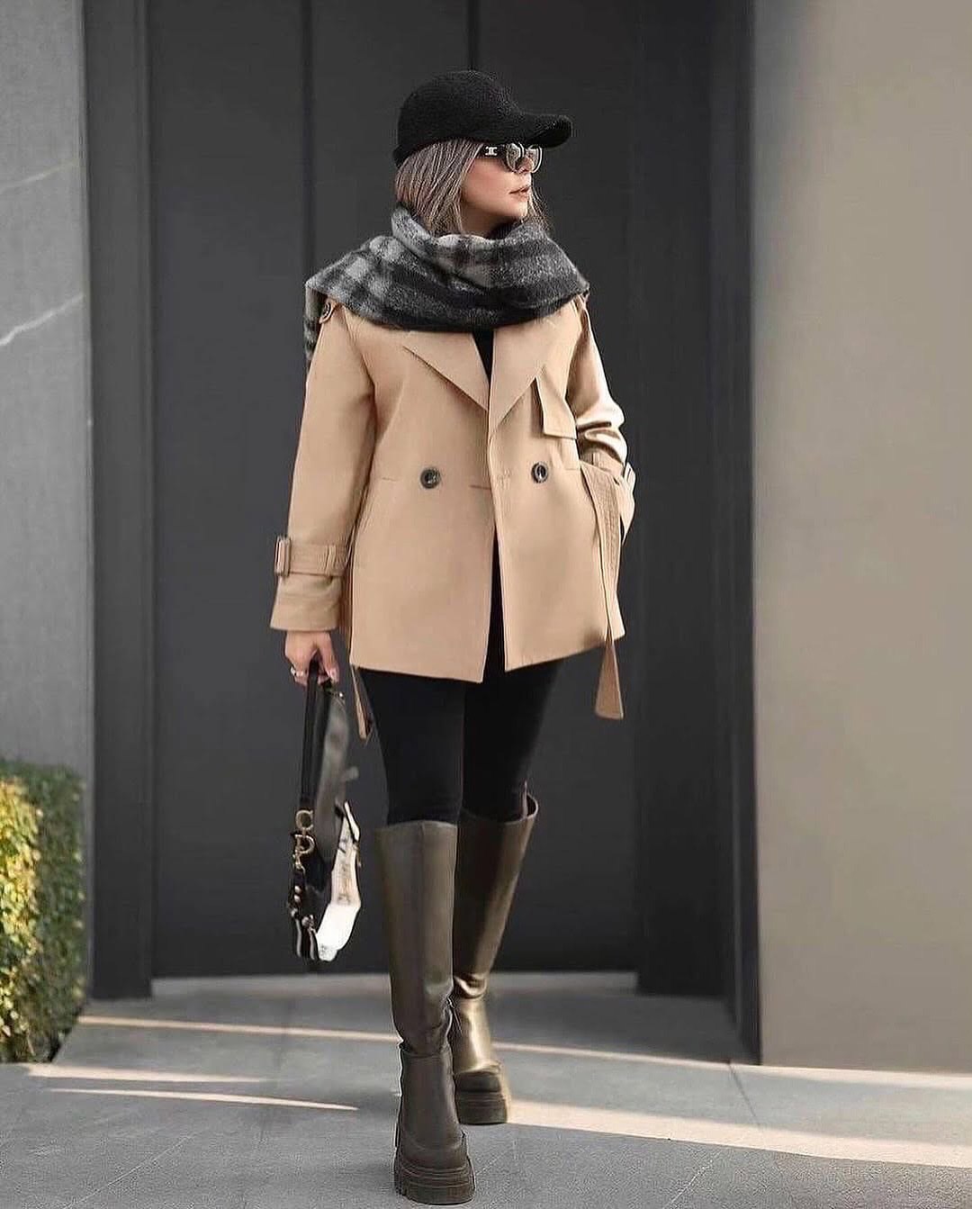 ترنچ کت پاییزی