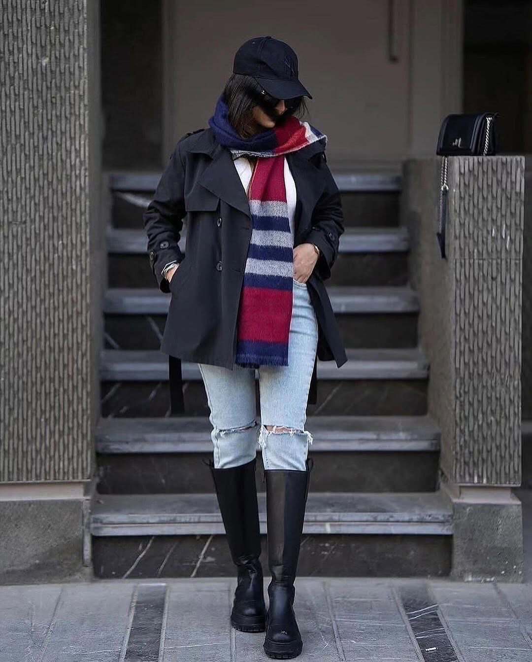 ترنچ کت پاییزی