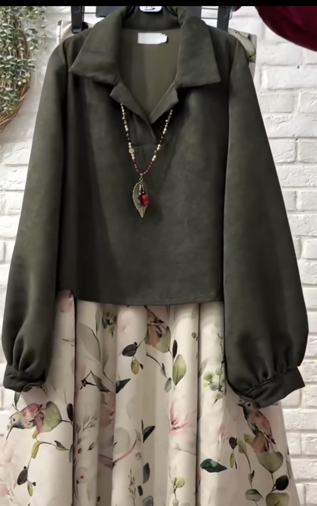 شومیز دامن کتان کجراه