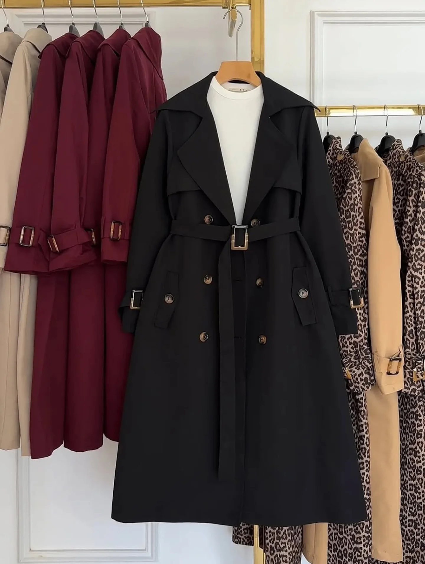 بارونی شش دکمه کتان