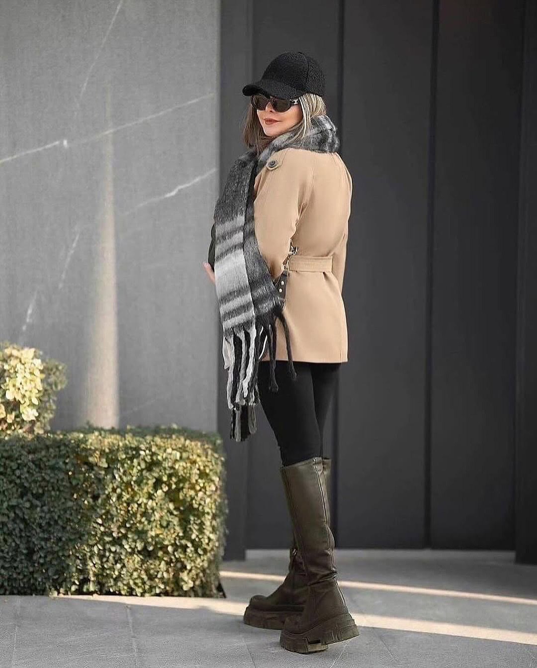 ترنچ کت پاییزی