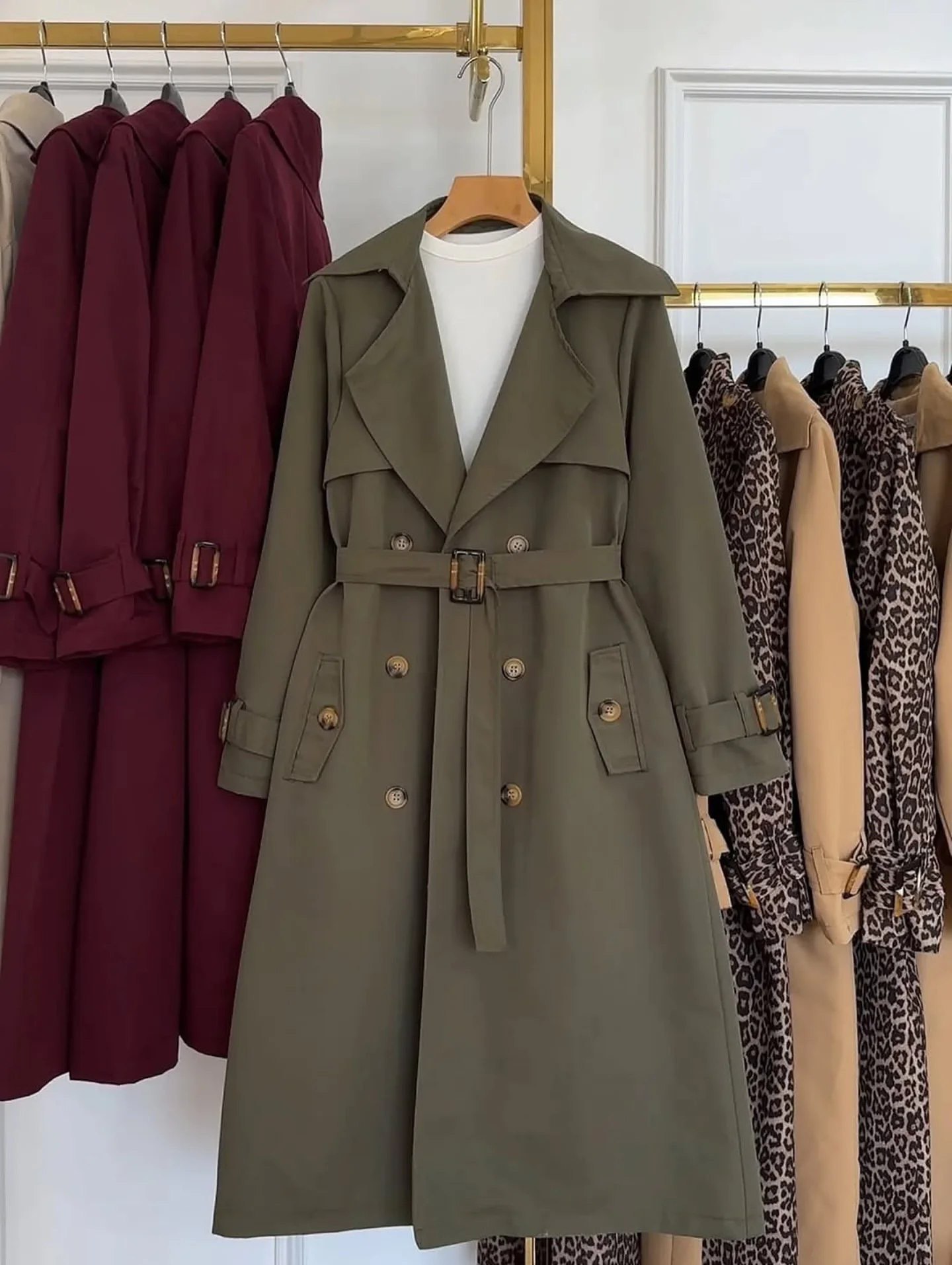 بارونی شش دکمه کتان