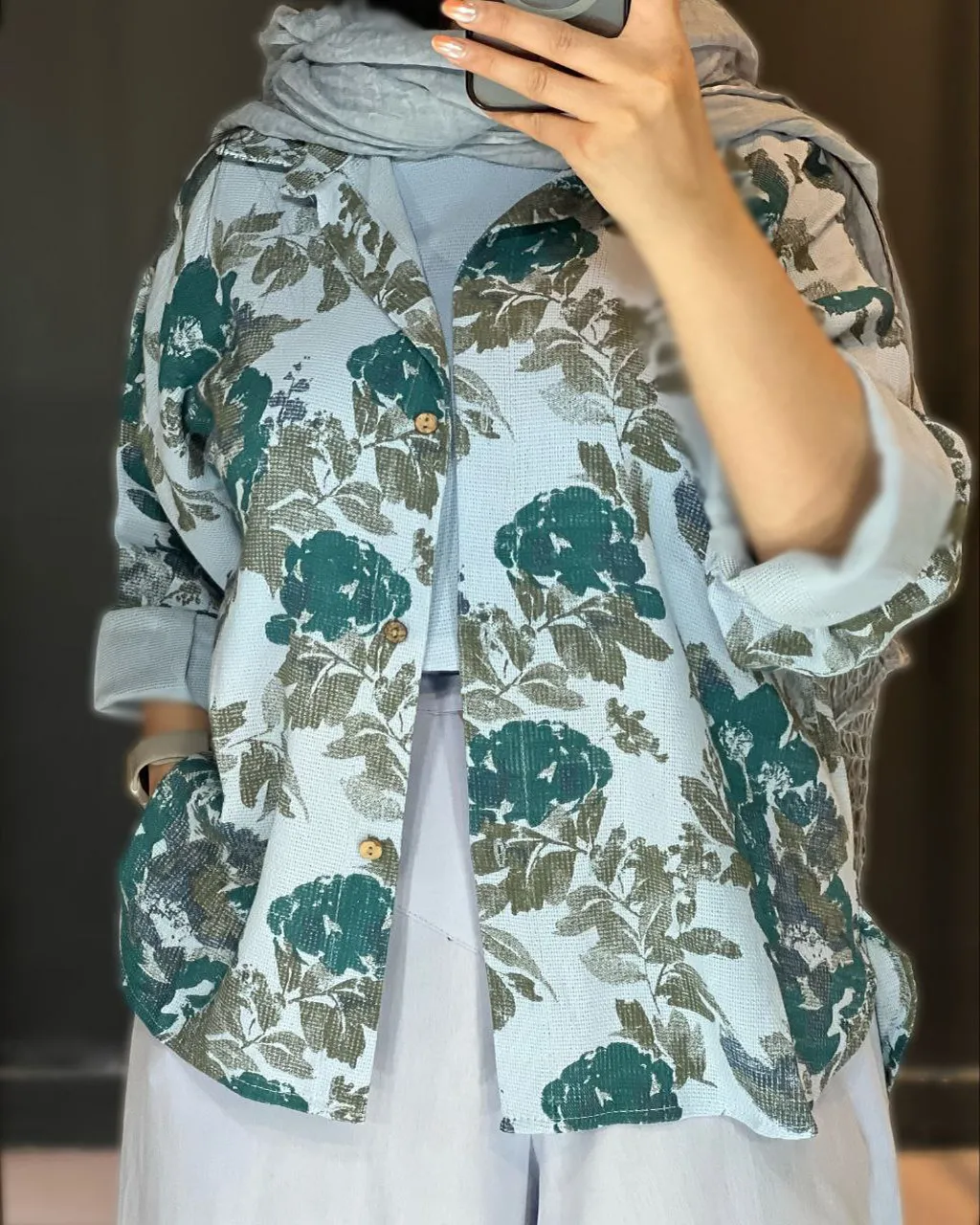 ست شومیز و شلوار لینن خنک ضدچروک