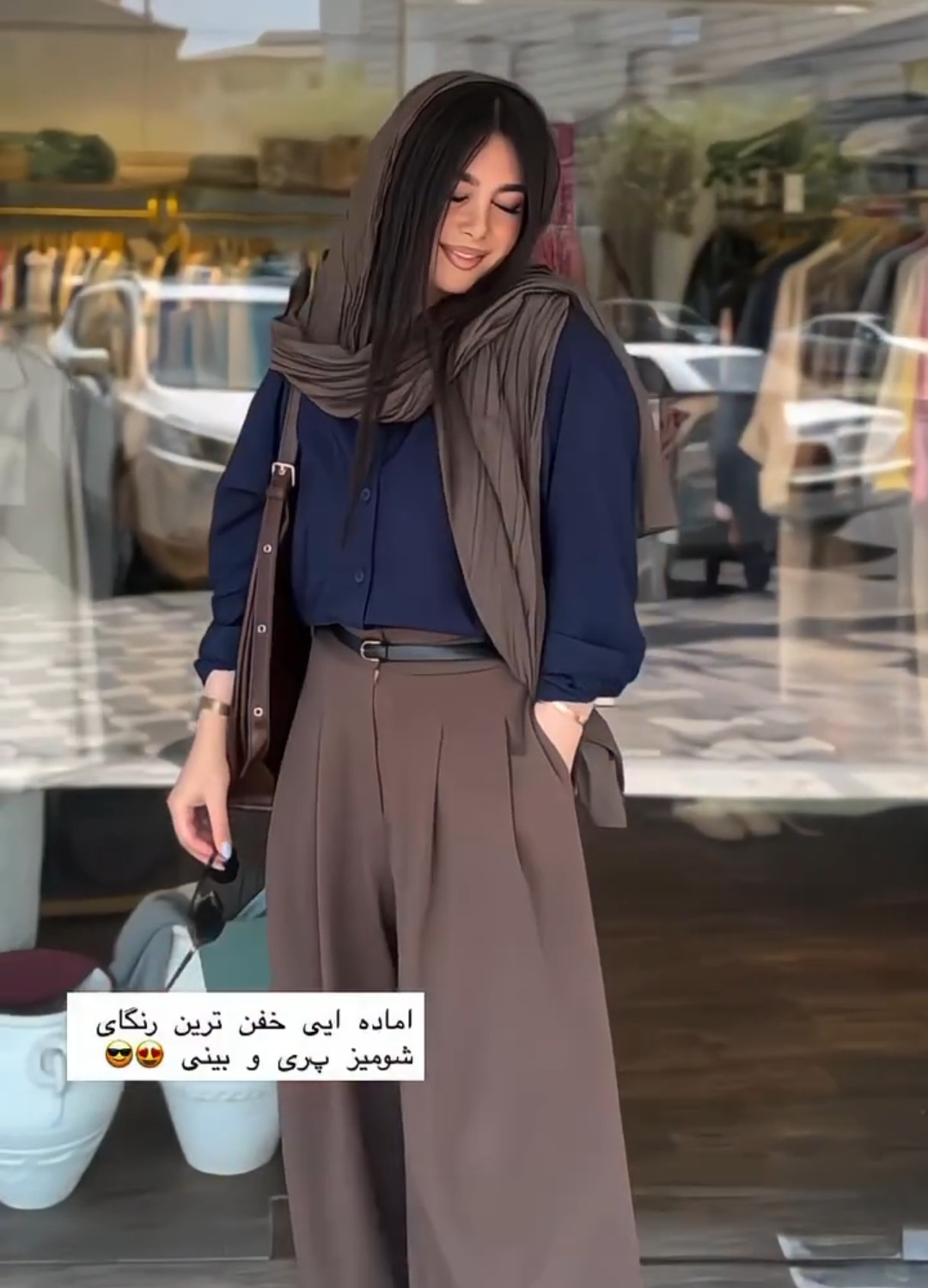 شومیز کرپ لانا