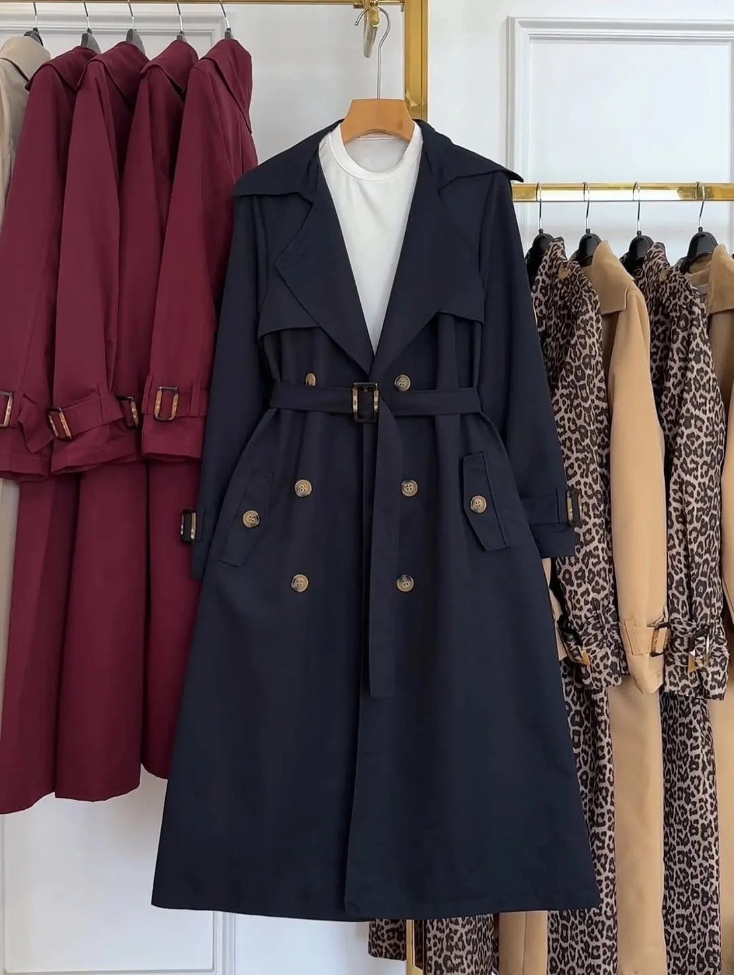 بارونی شش دکمه کتان