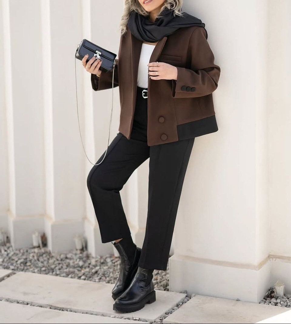 کتشلوار کتان پاییزه