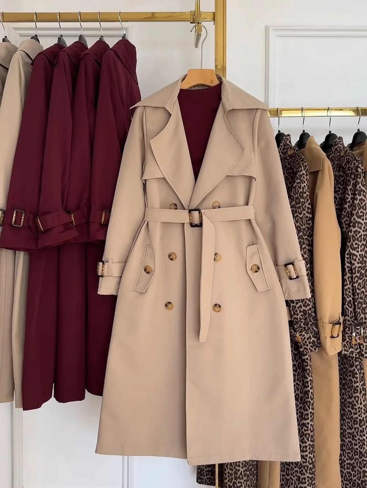 بارونی شش دکمه کتان